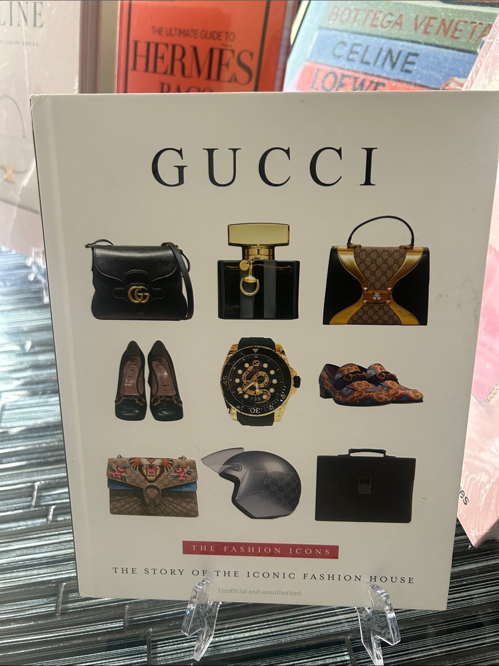 hardcover book Gucci: The Fashion Icons: The Story of the Iconic Fashion House